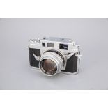 * A Konica IIIA Rangefinder Camera,