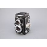 * A Zeiss Ikon Ikoflex 887/17 TLR Camera,