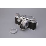 A Leica IIIf Delay Rangefinder Camera,