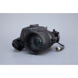 A Nikon TV-Nikkor f/1.7 9-117mm Lens,
