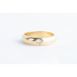 A 18ct Gold Diamond Ring,
