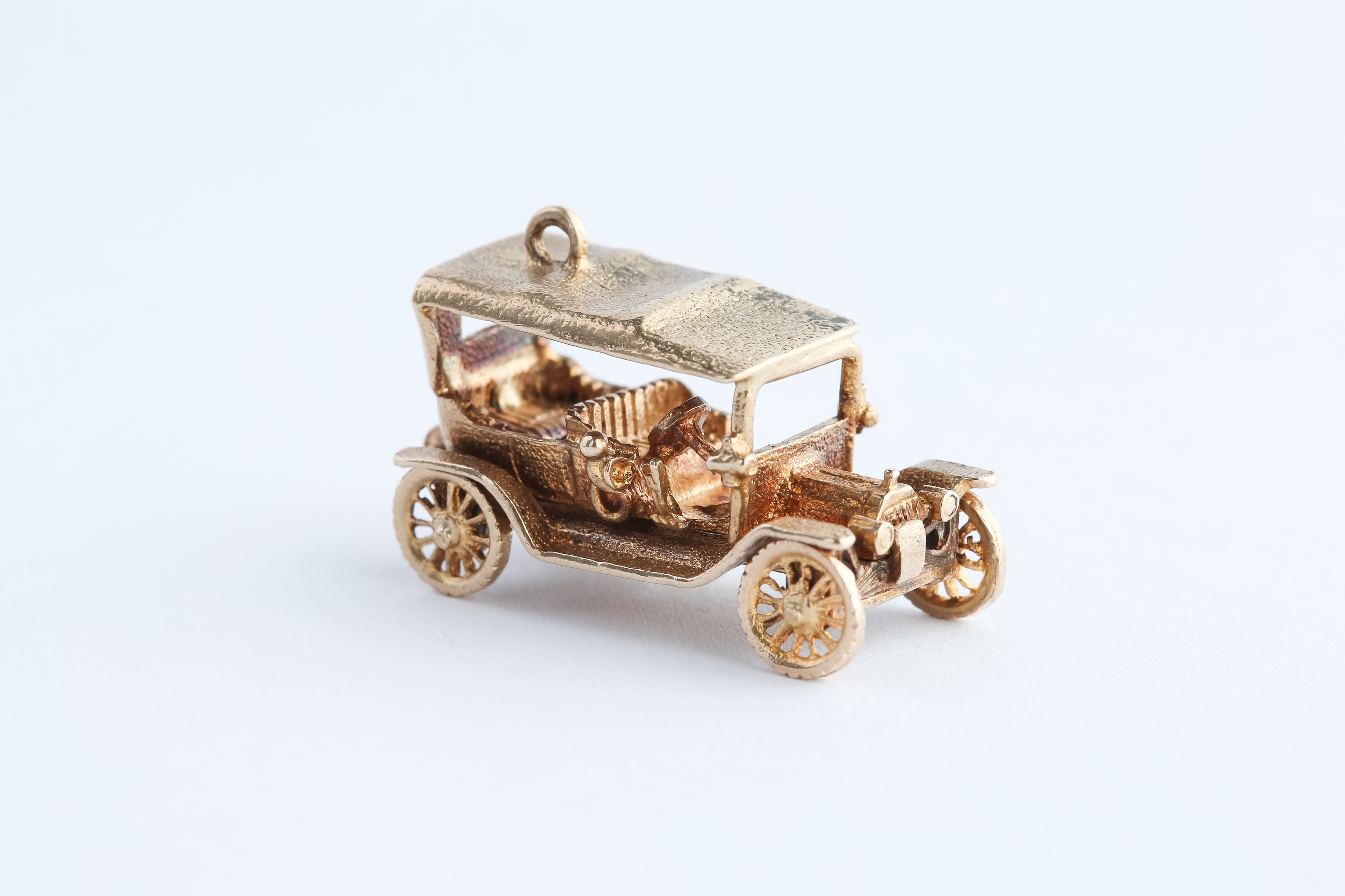 A 9ct Gold Car Charm, - Image 2 of 7