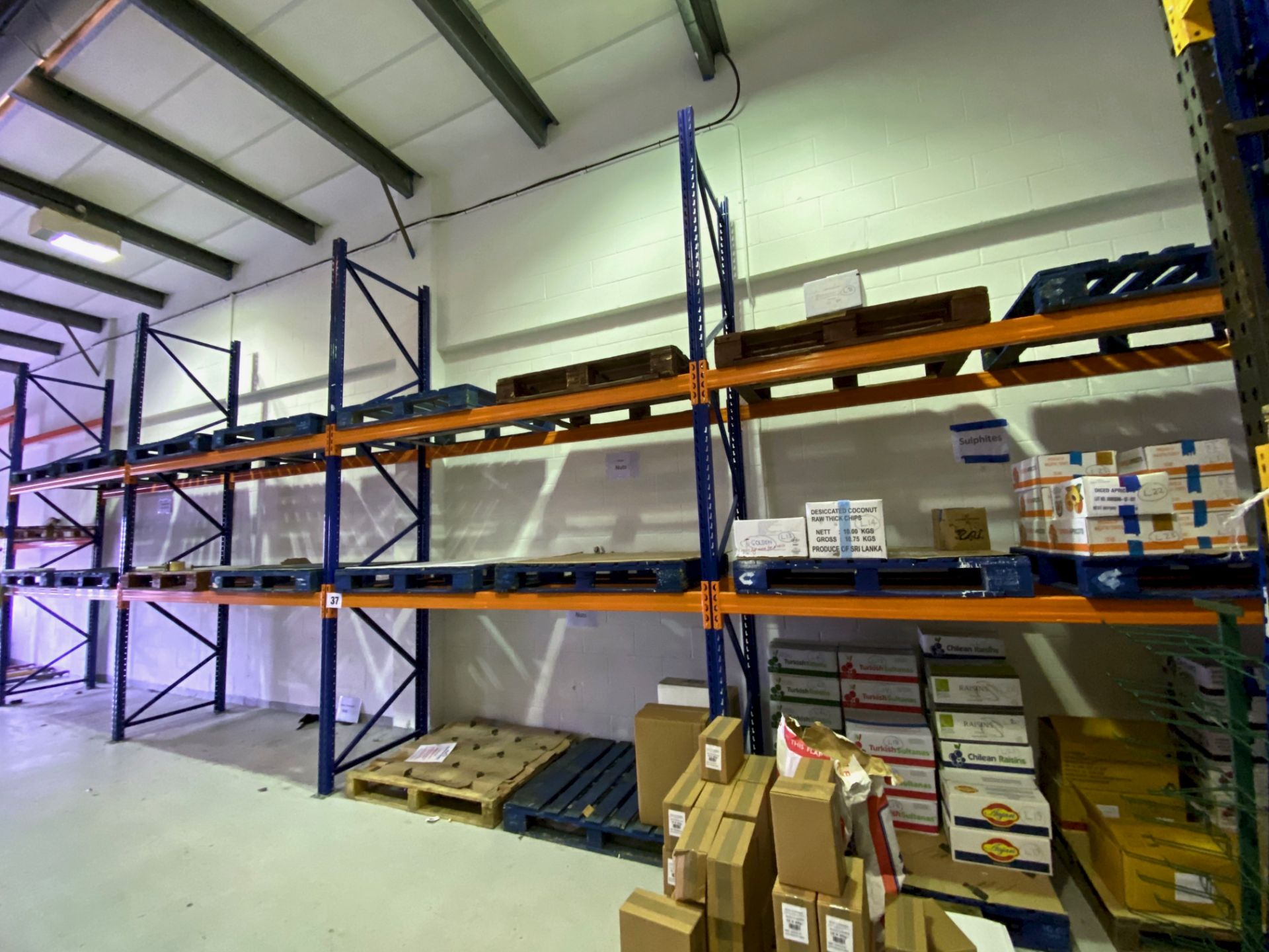 PALLET RACKING. LO £150.