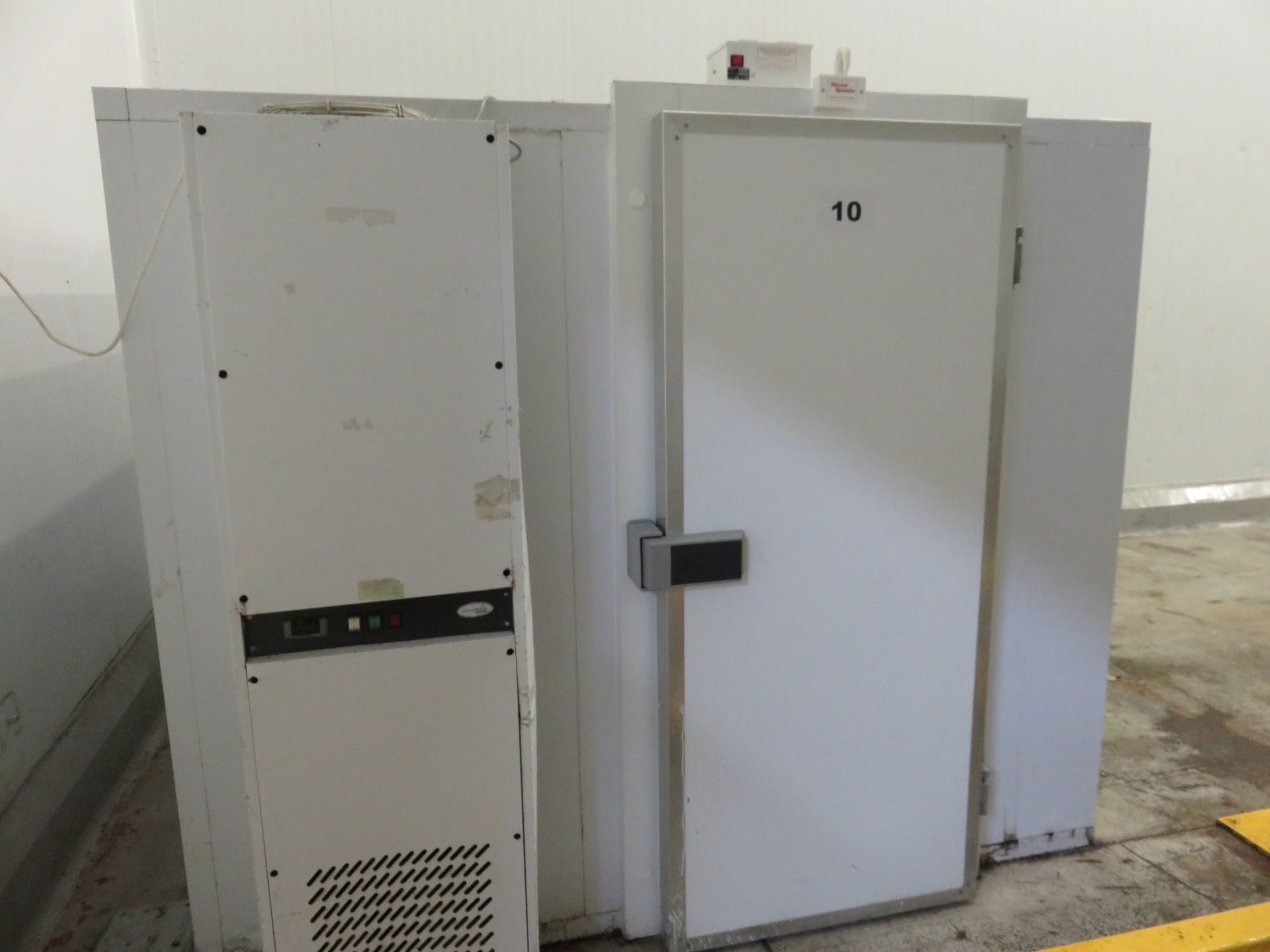 INTERLEVIN MERCATUS FREEZER ROOM.