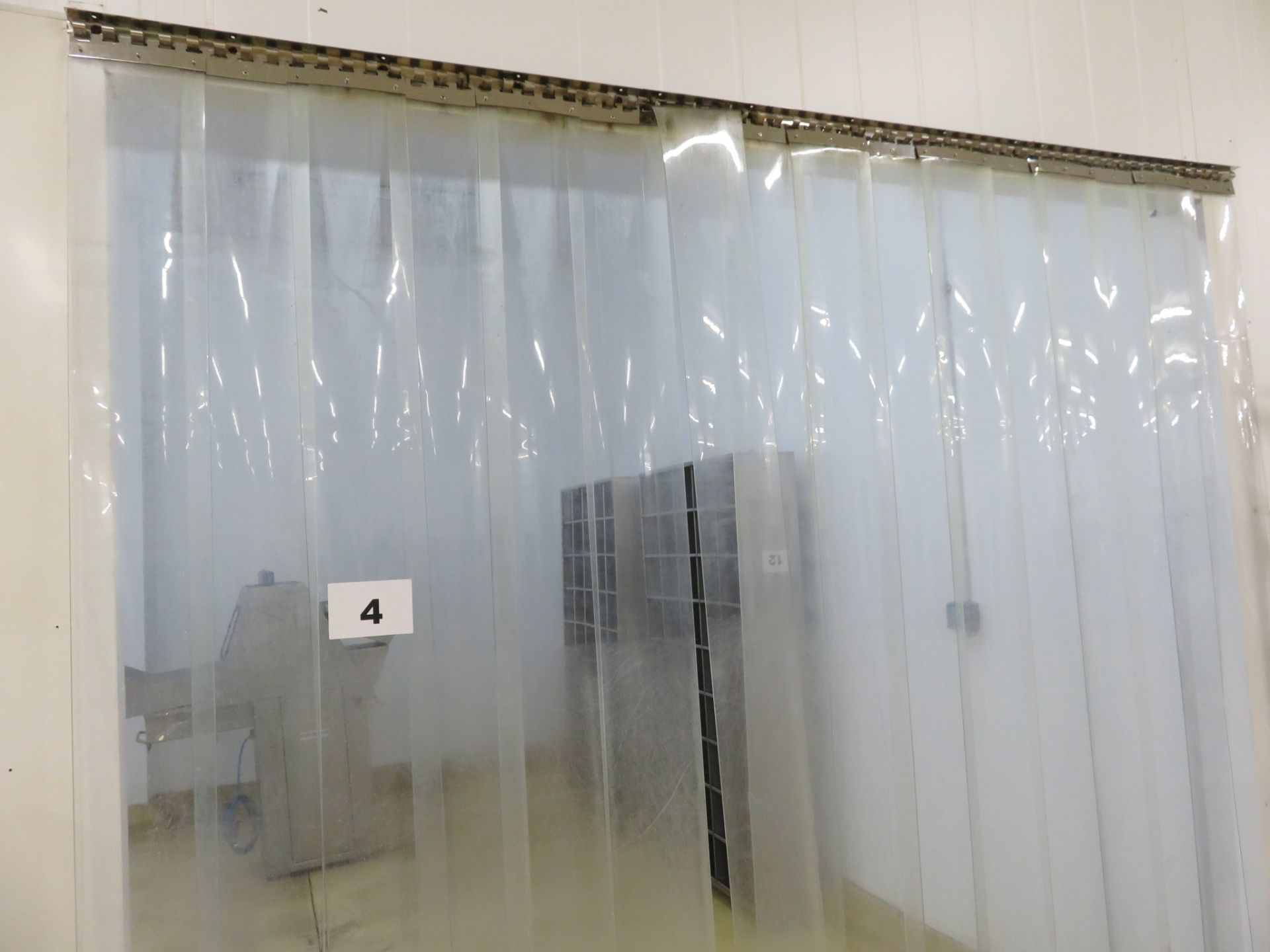 PLASTIC STRIP CURTAINS. - Image 2 of 2