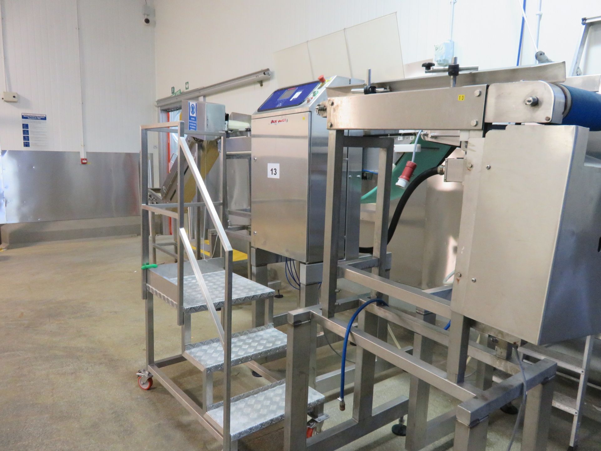 MAREL/SCANVAEGT 10 STATION INLINE WHOLE FISH GRADER. - Image 2 of 7