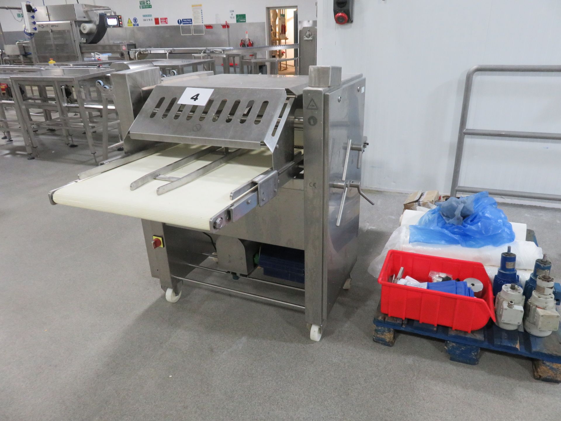 MAREL/CARNITECH CBF 495 TWIN LANE FISH SKINNING MACHINE.