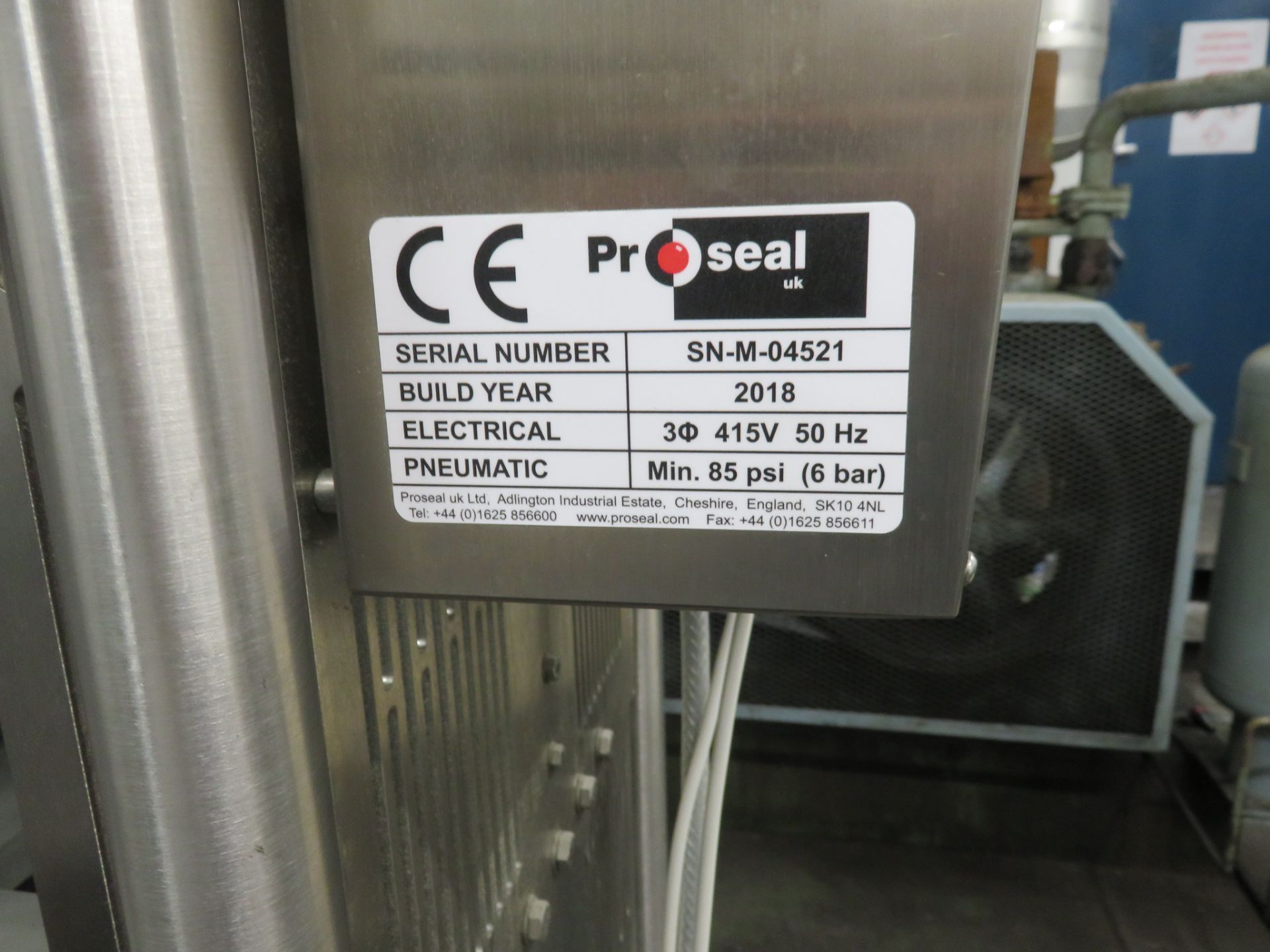 PROSEAL GT6e SKIN PLUS TRAY SEALING MACHINE - ONLY 18 MONTHS OLD. PART OF A COMBINATION LOT193. - Image 19 of 20