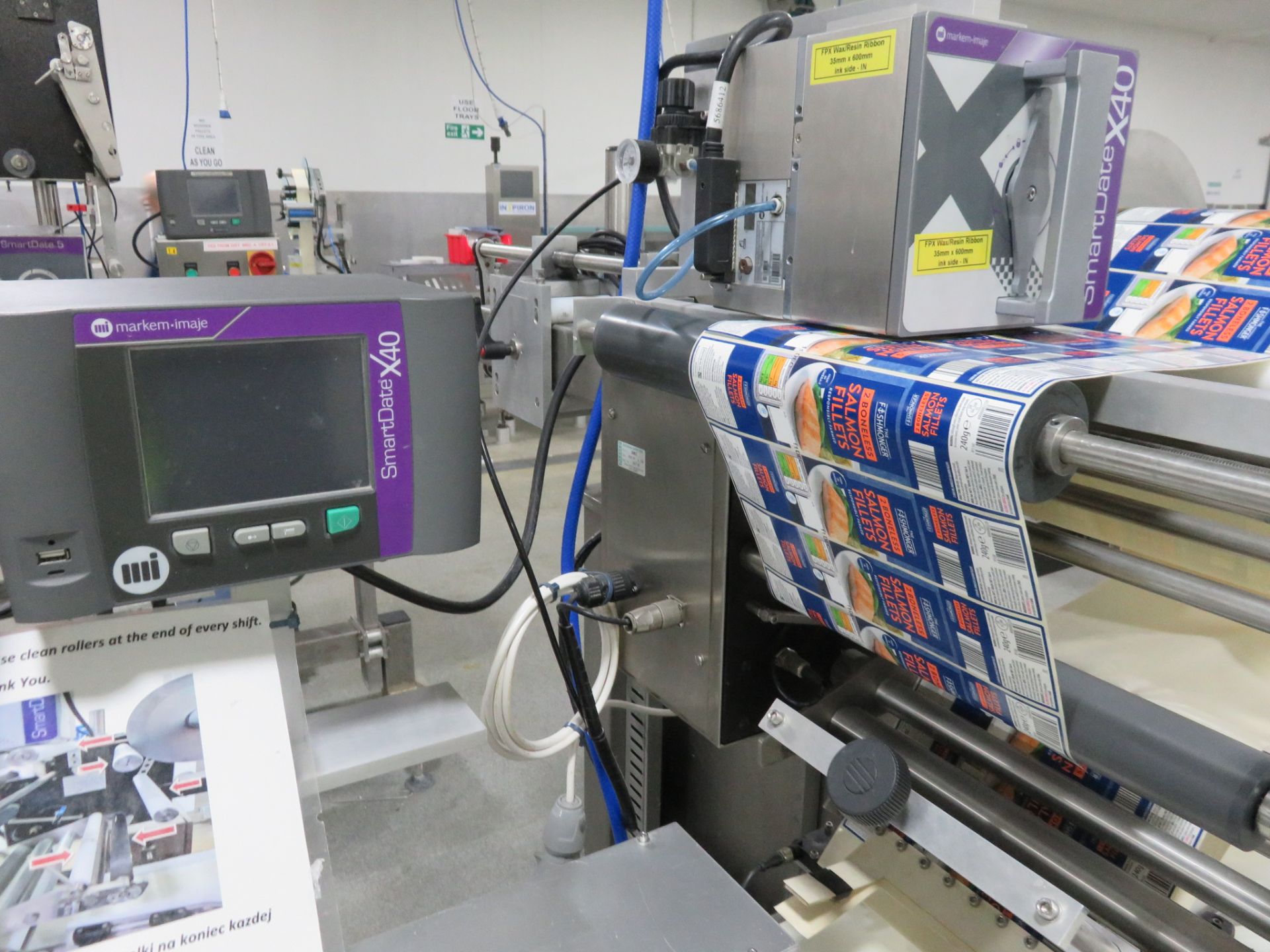 PRECISION LABELLING SYSTEMS 'E' WRAP LABELLER. - Image 5 of 5