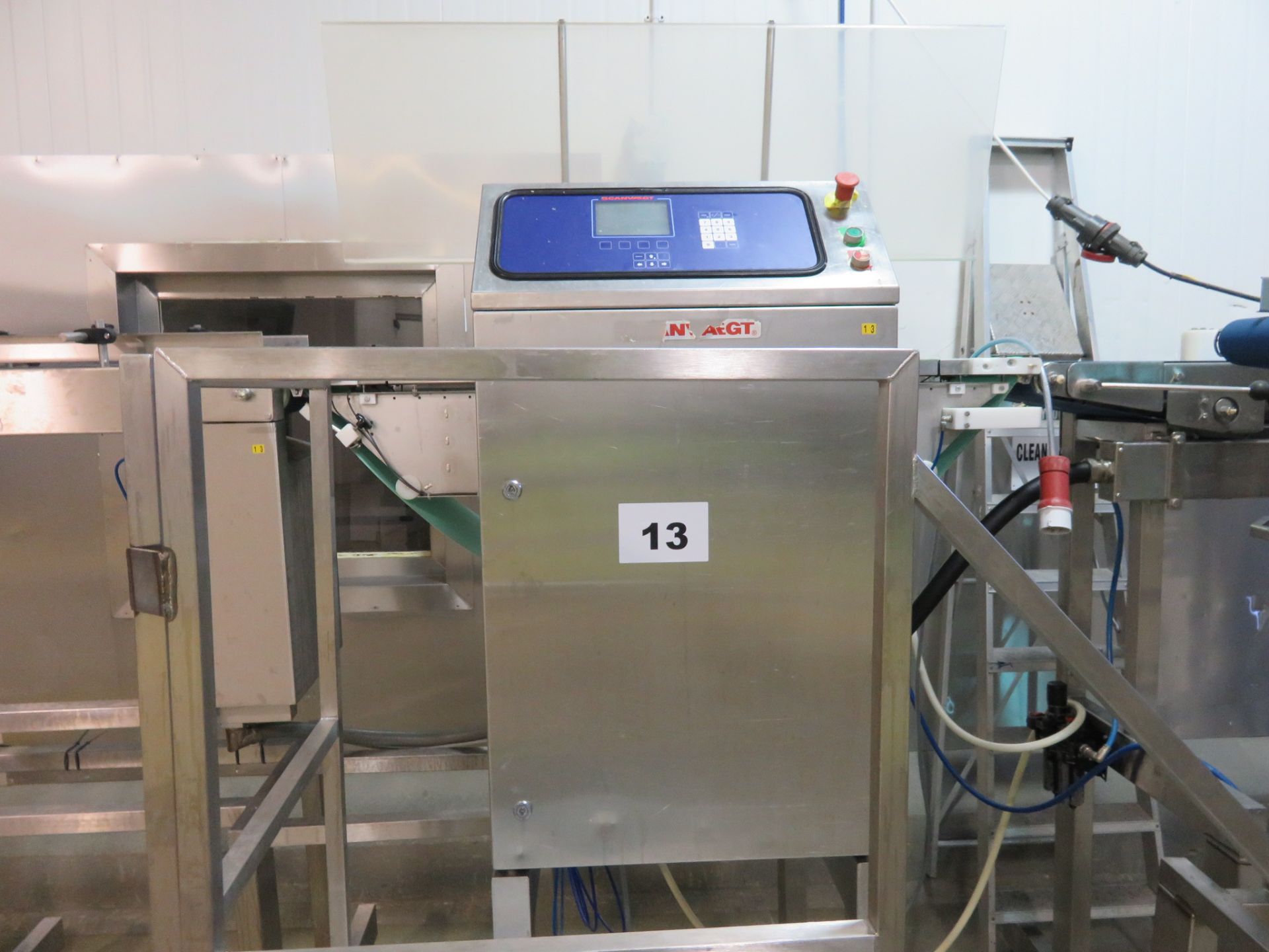 MAREL/SCANVAEGT 10 STATION INLINE WHOLE FISH GRADER. - Image 3 of 7