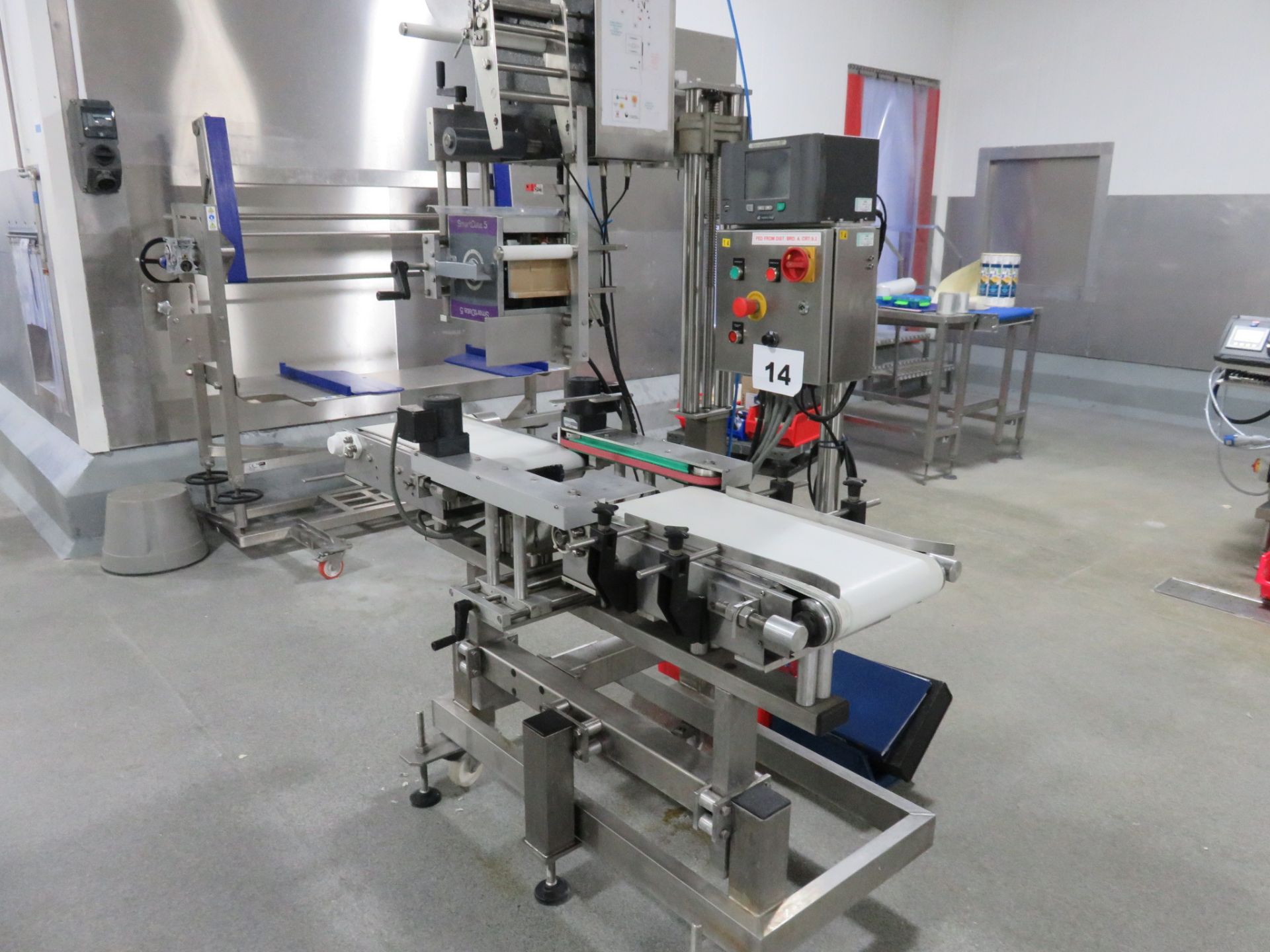 PRECISION LABELLING SYSTEMS 'C' WRAP LABELLER. - Image 4 of 8