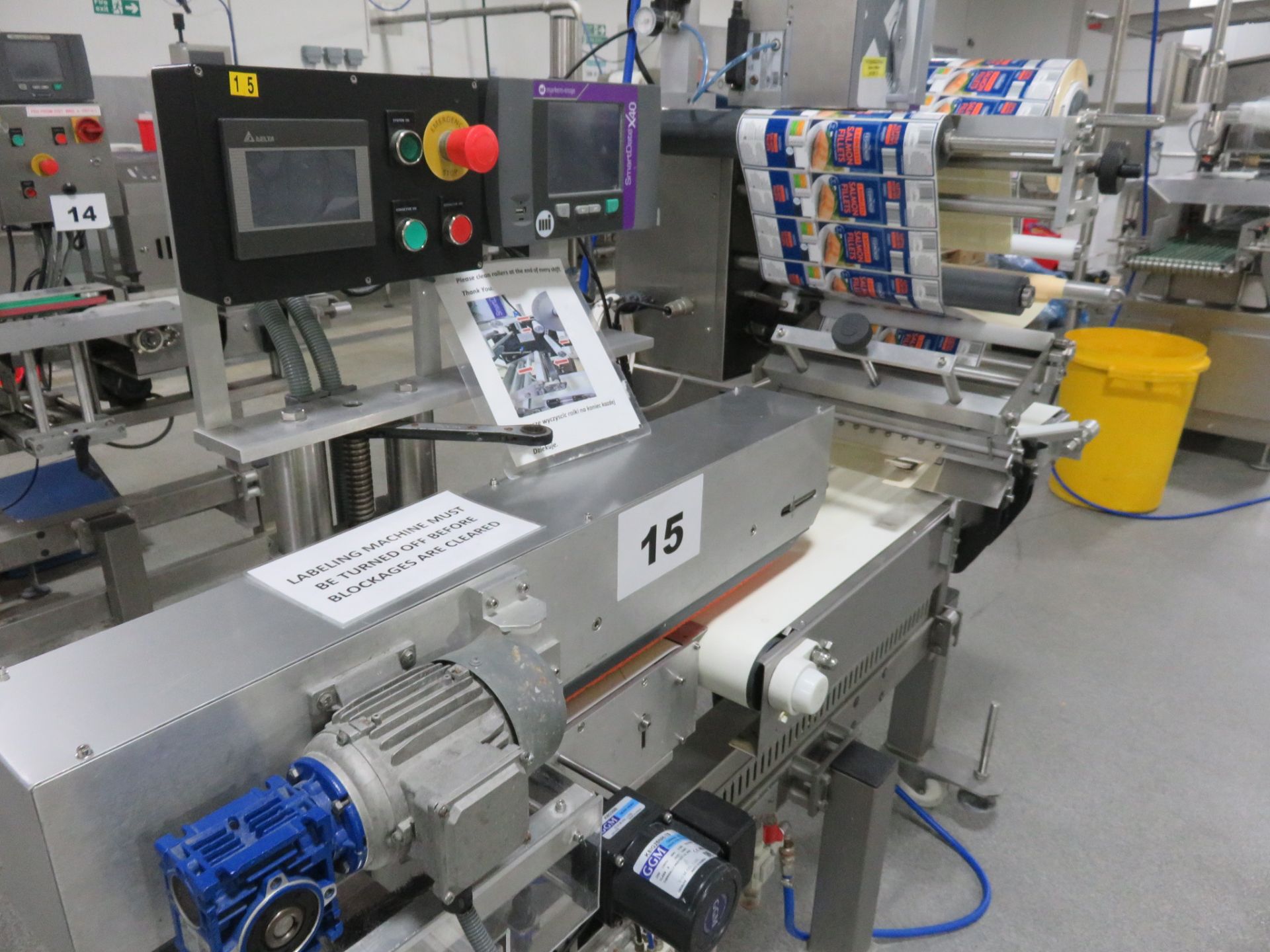 PRECISION LABELLING SYSTEMS 'E' WRAP LABELLER. - Image 3 of 5