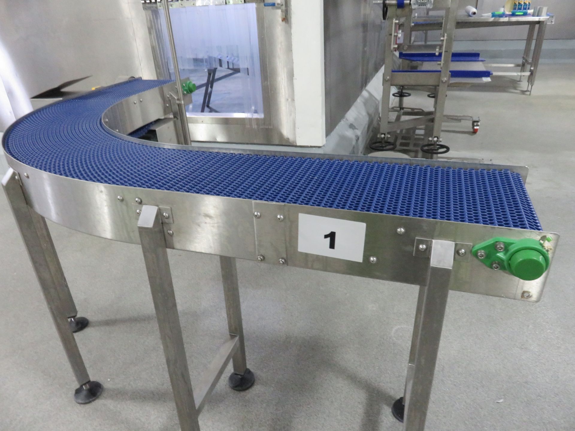 90 DEGREE CONVEYOR S/S