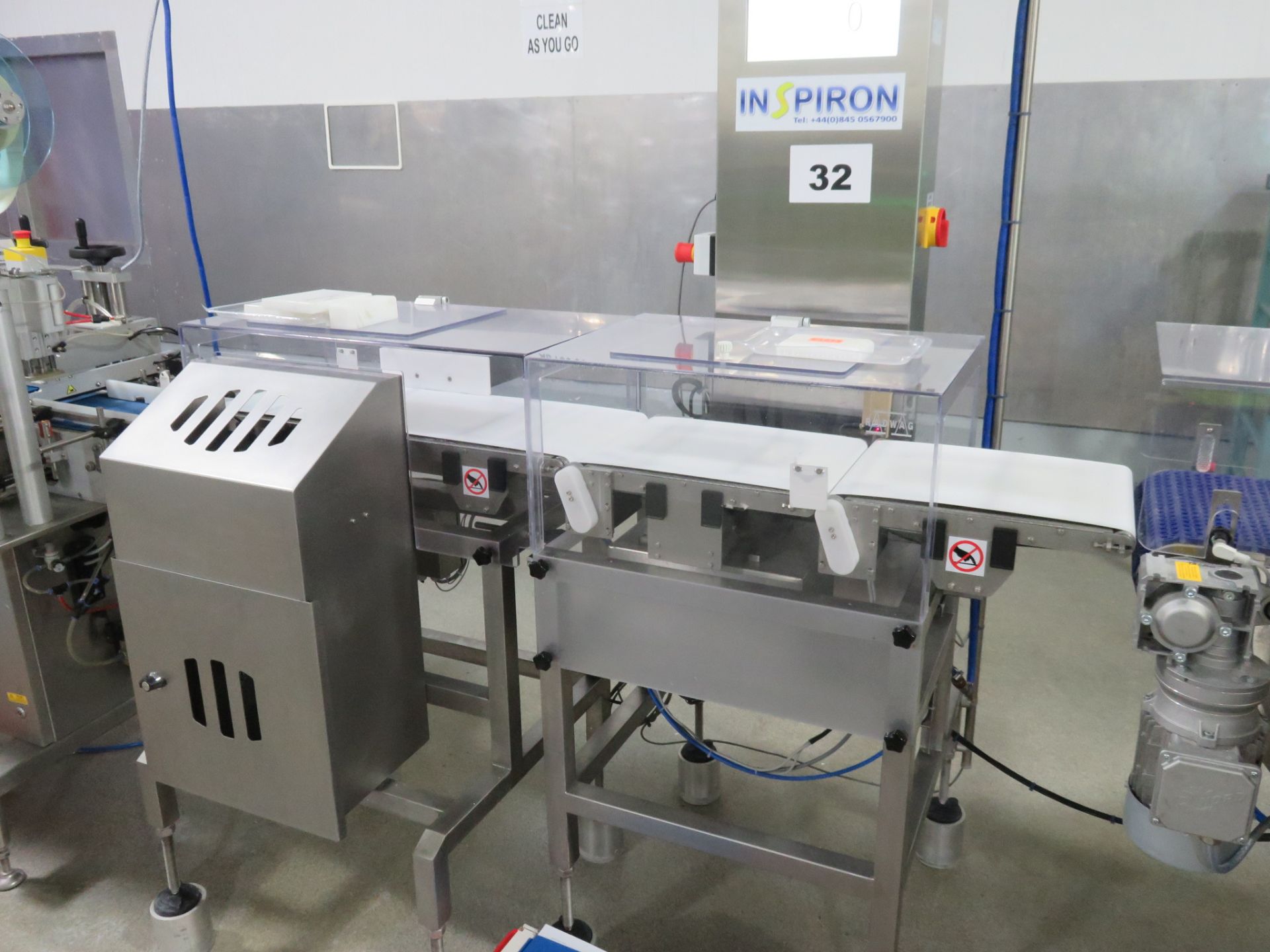 INSPIRON CHECK WEIGHER - ONLY 18 MONTHS OLD. PART OF A COMBINATION LOT 193. - Image 2 of 4