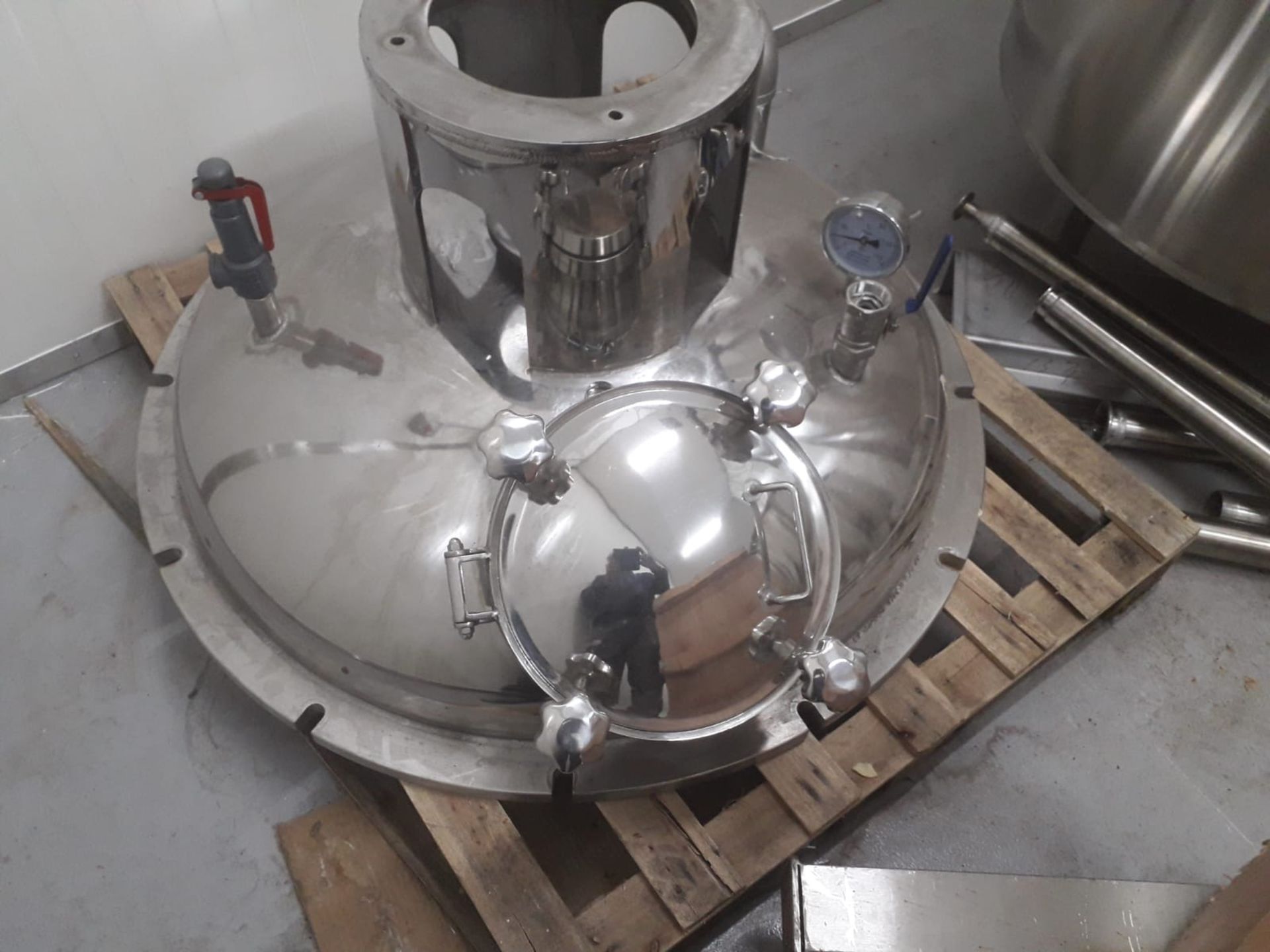 JACKETED COOKING VESSEL. - Image 4 of 17