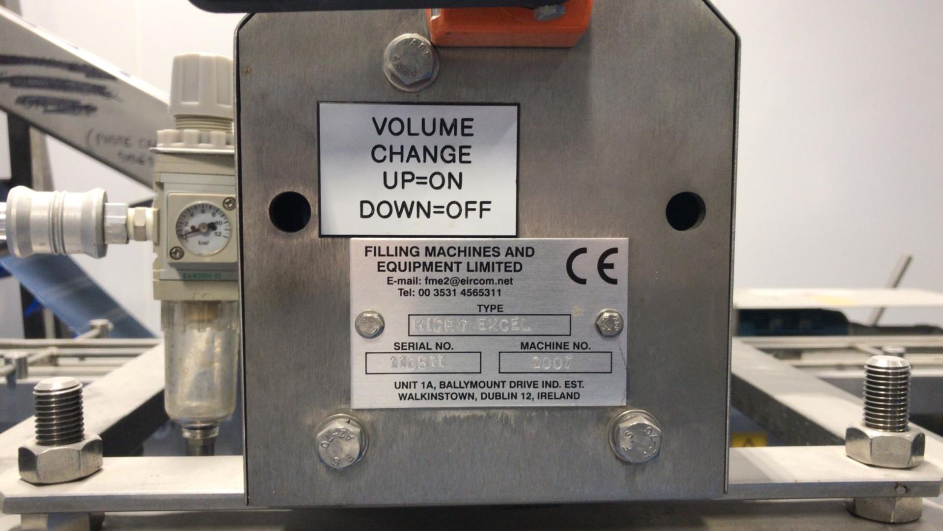 BOTTLE FILLING LINE 500ML TO 5LTRS ALL PLATE DETAILS IN PHOTOS. SUITABLE FOR HAND SANITISER ETC - Image 11 of 11