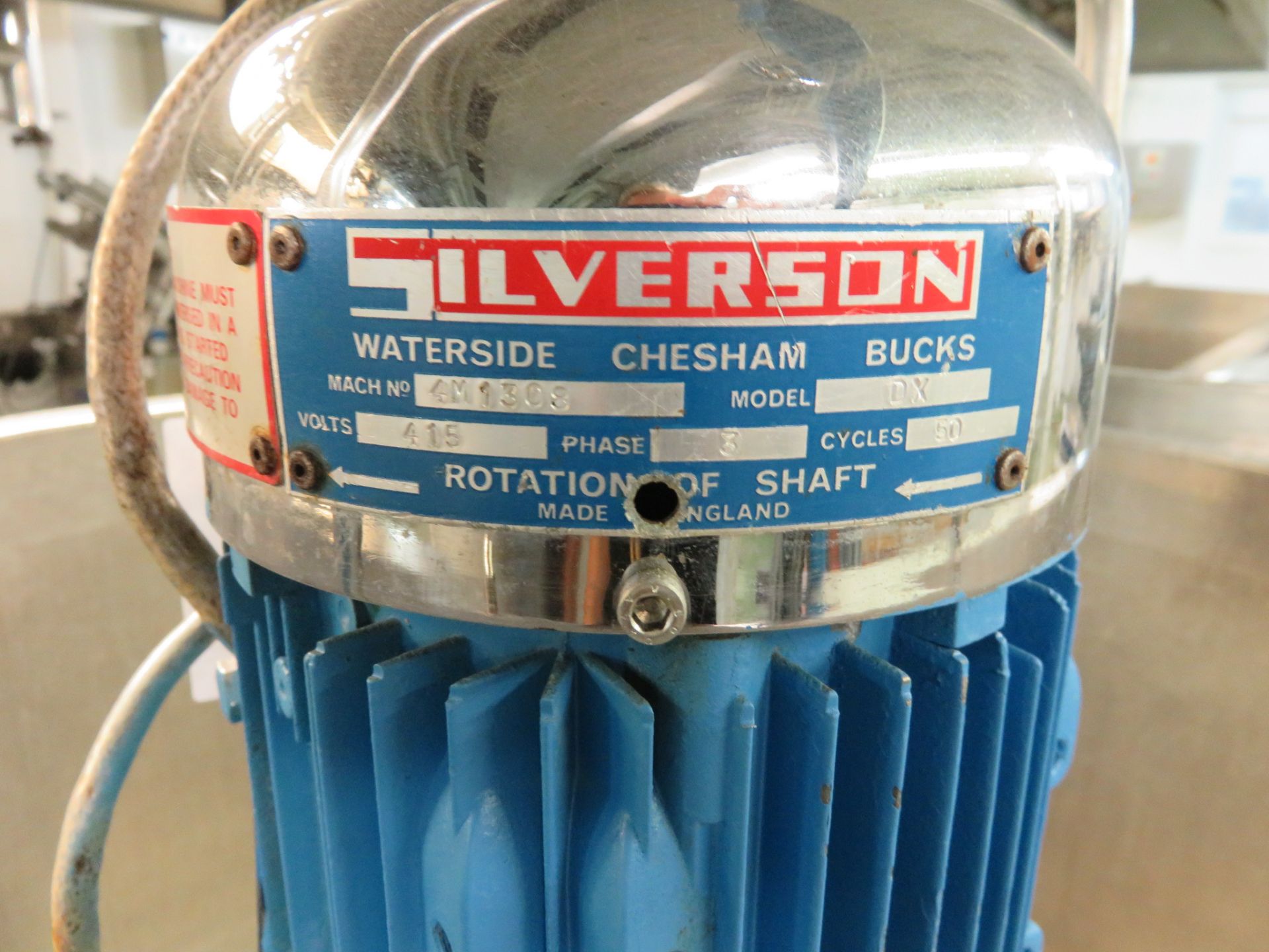 SILVERSON MIXER. - Image 3 of 4