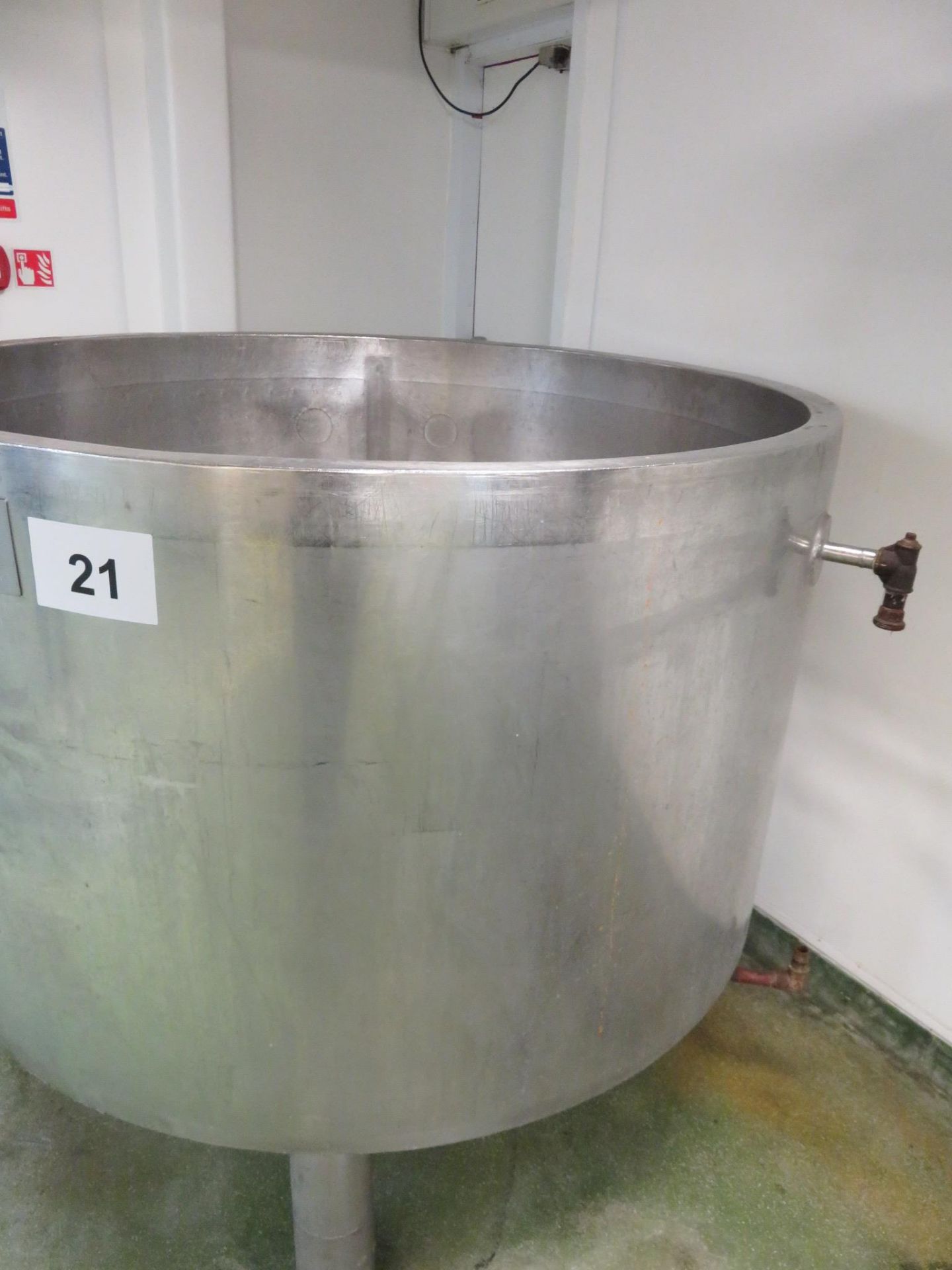 COOKING VESSEL S/S.bottom side discharge manual valve - Bild 3 aus 3