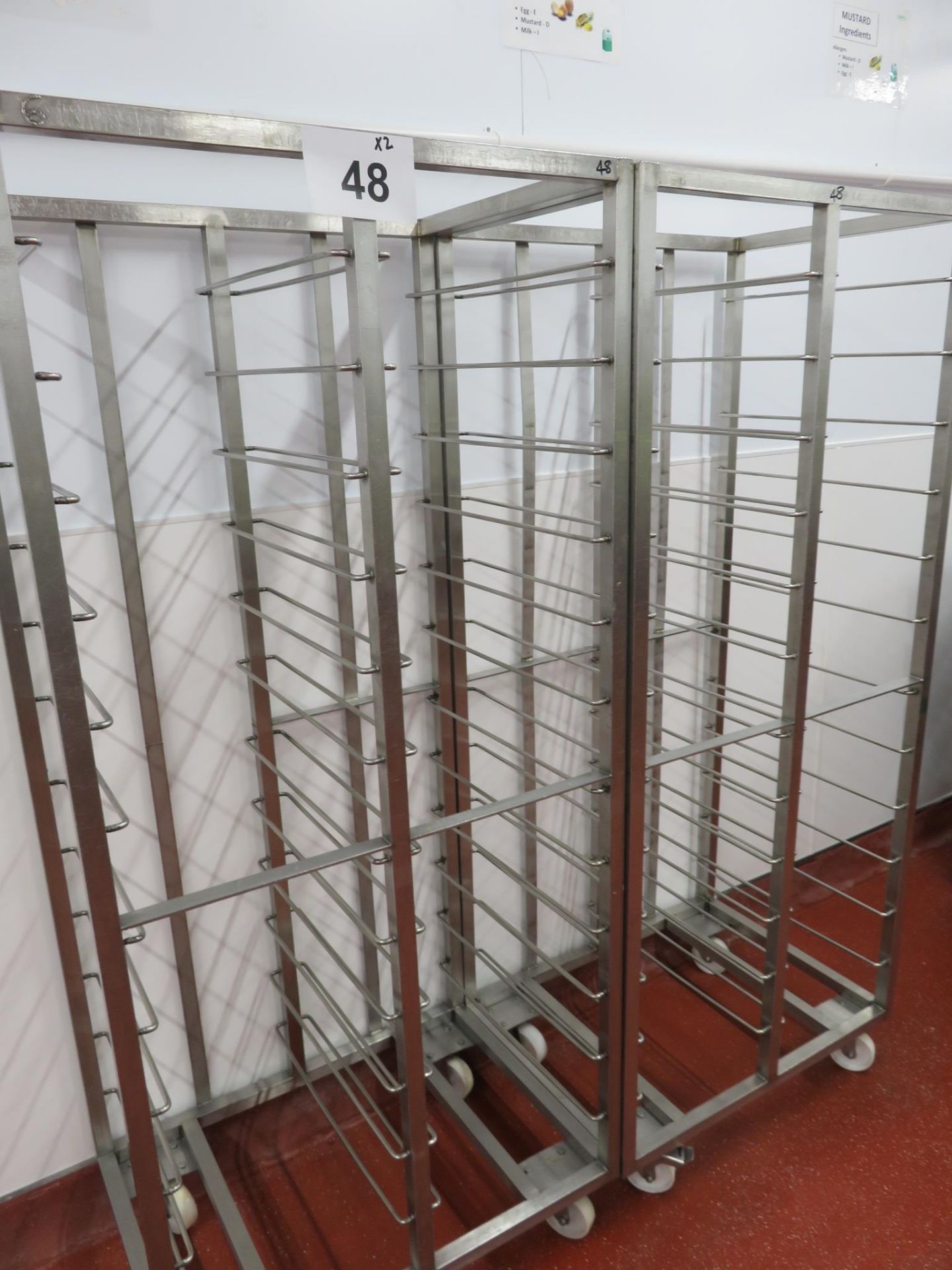 2 X S/S TROLLEYS. - Image 2 of 2