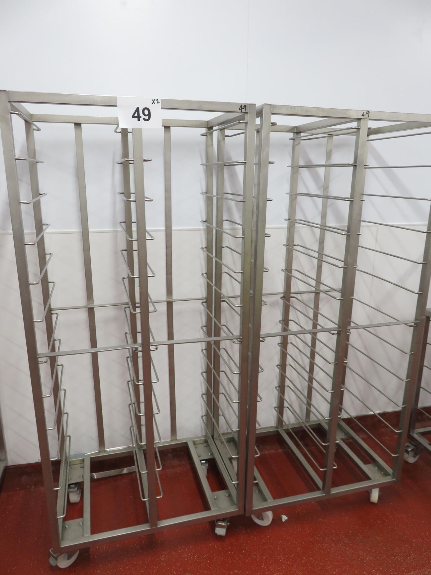 2 X S/S TROLLEYS.