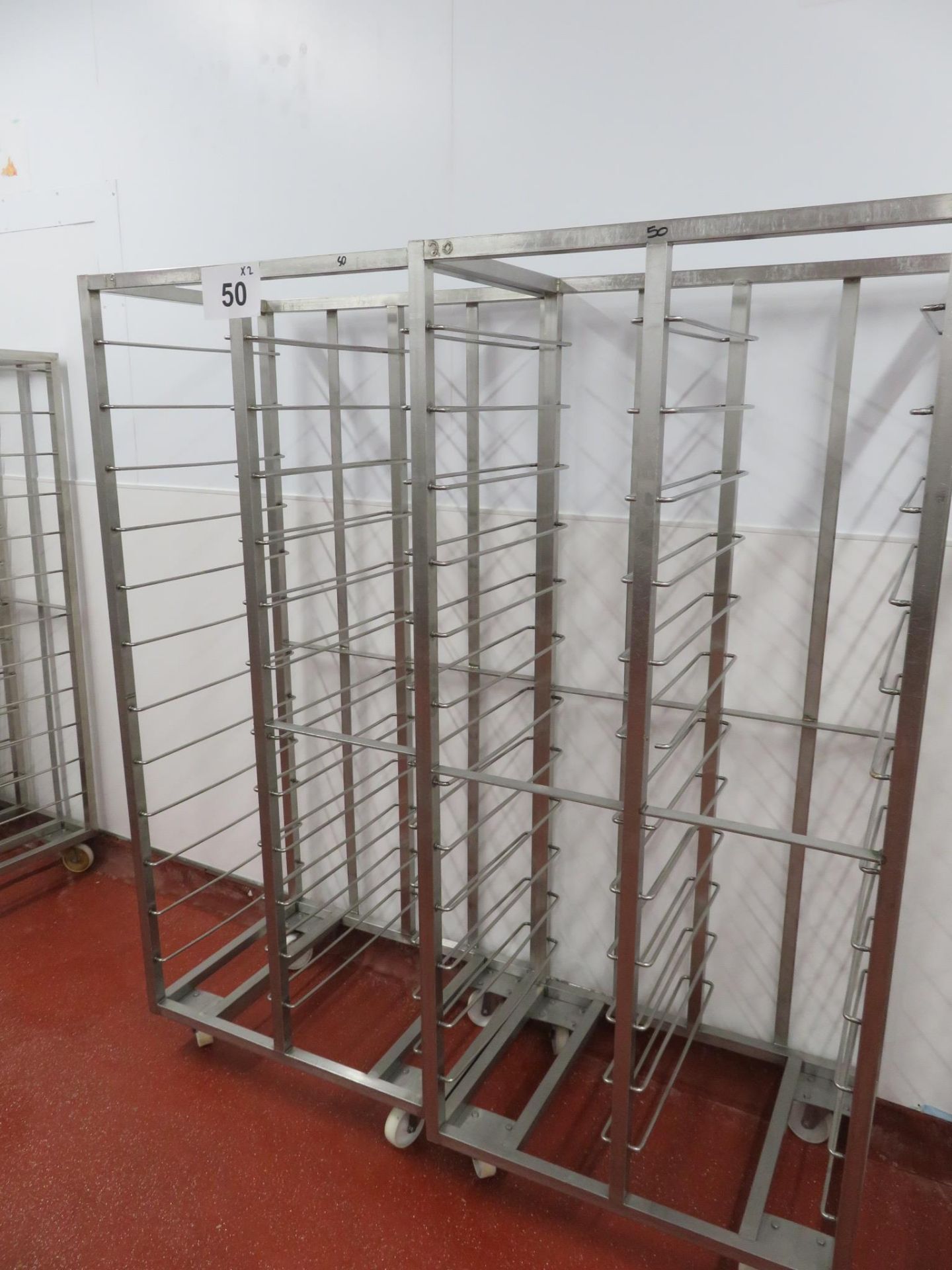 2 X S/S TROLLEYS.