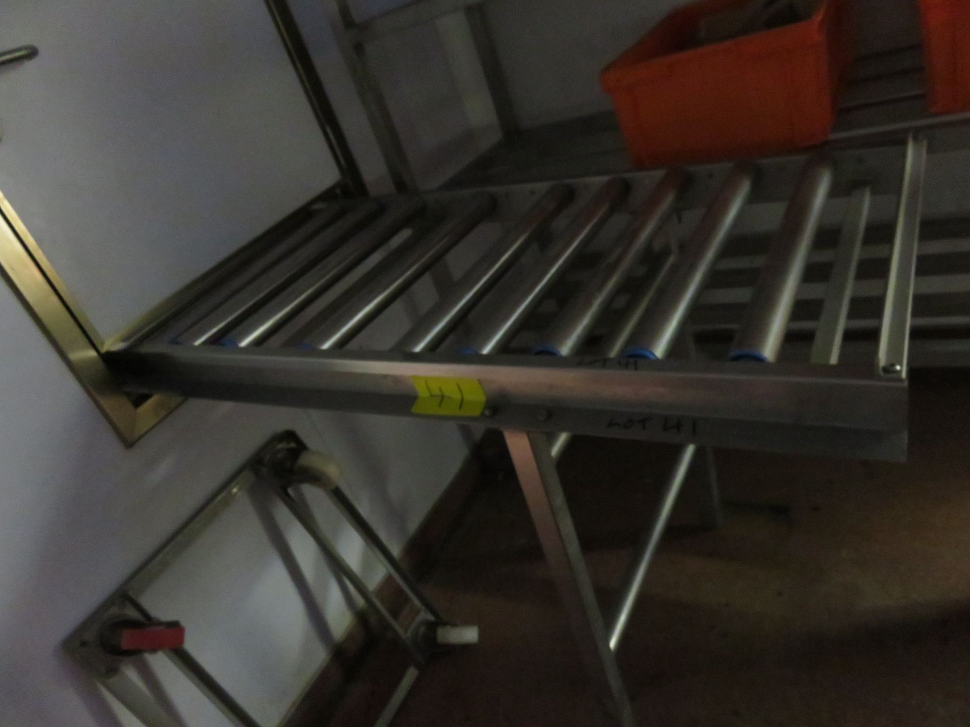 THROUGH-WALL ROLLER CONVEYOR. - Image 2 of 3