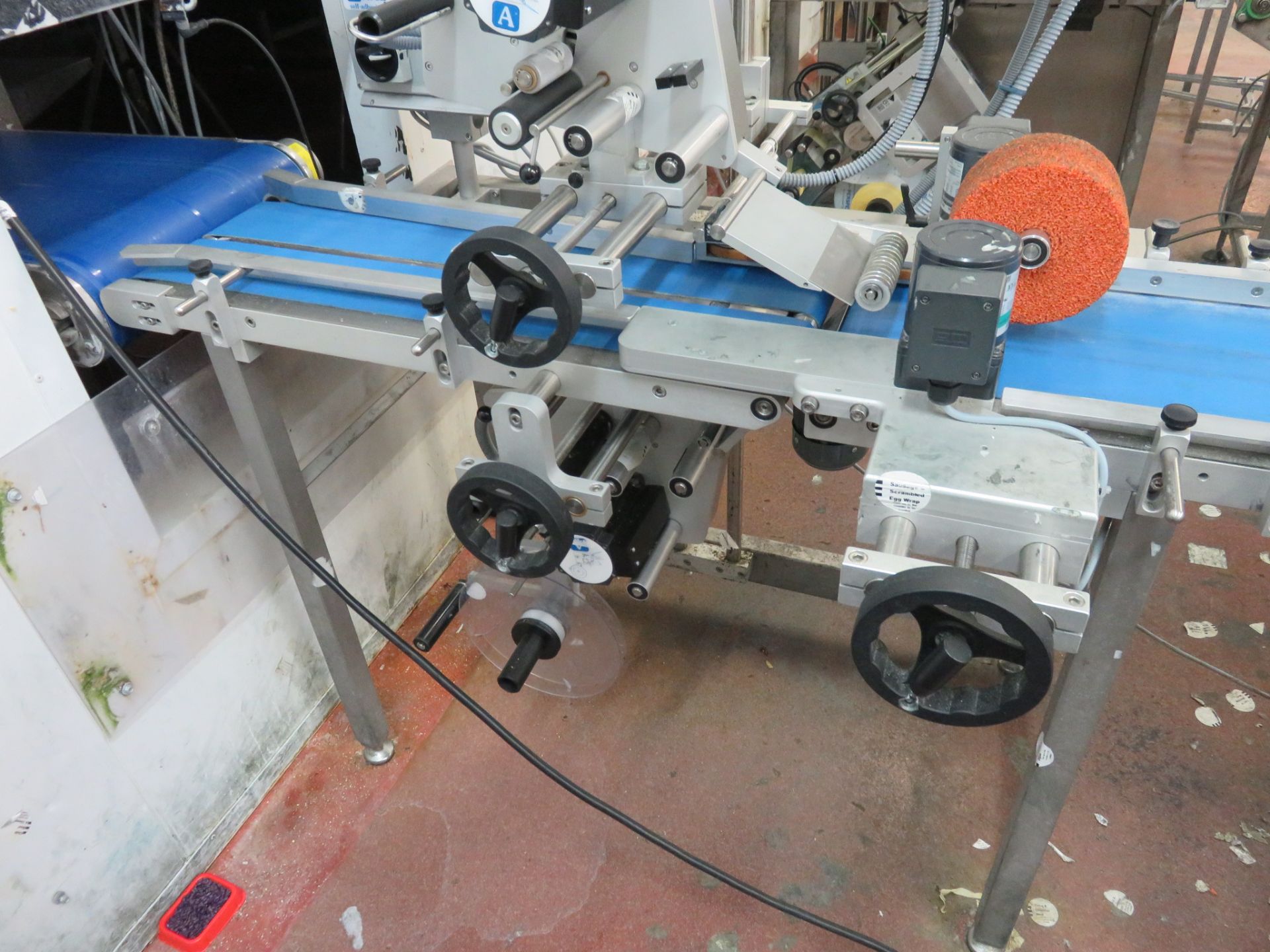 ATWELL TOP AND BOTTOM LABELLER. - Image 4 of 6
