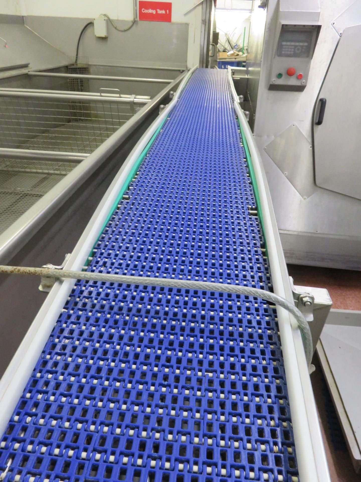 CONVEYOR WITH DRIP TRAY. - Image 2 of 3