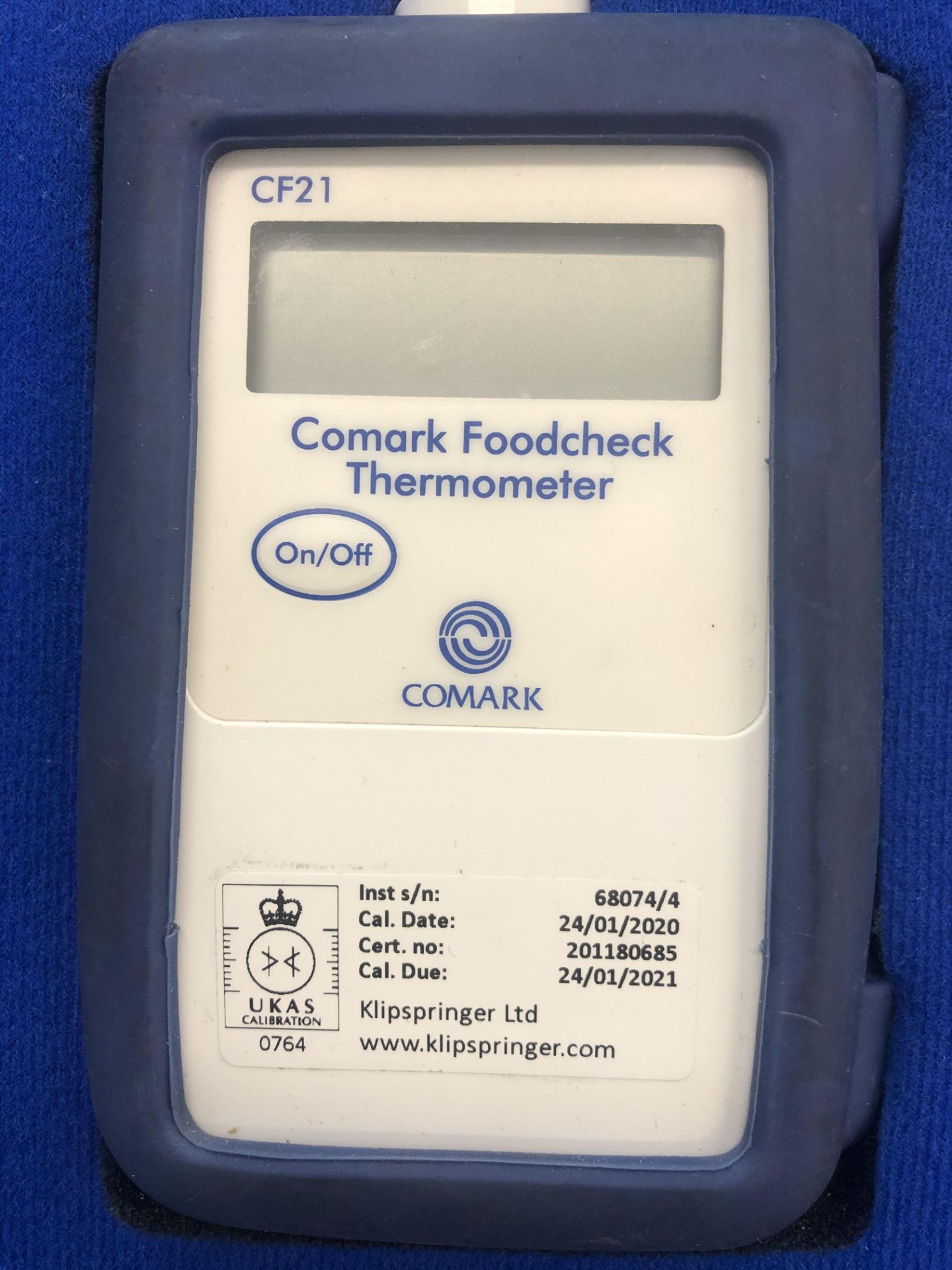 COMARK FOODTECH THERMOMETER. - Image 3 of 3