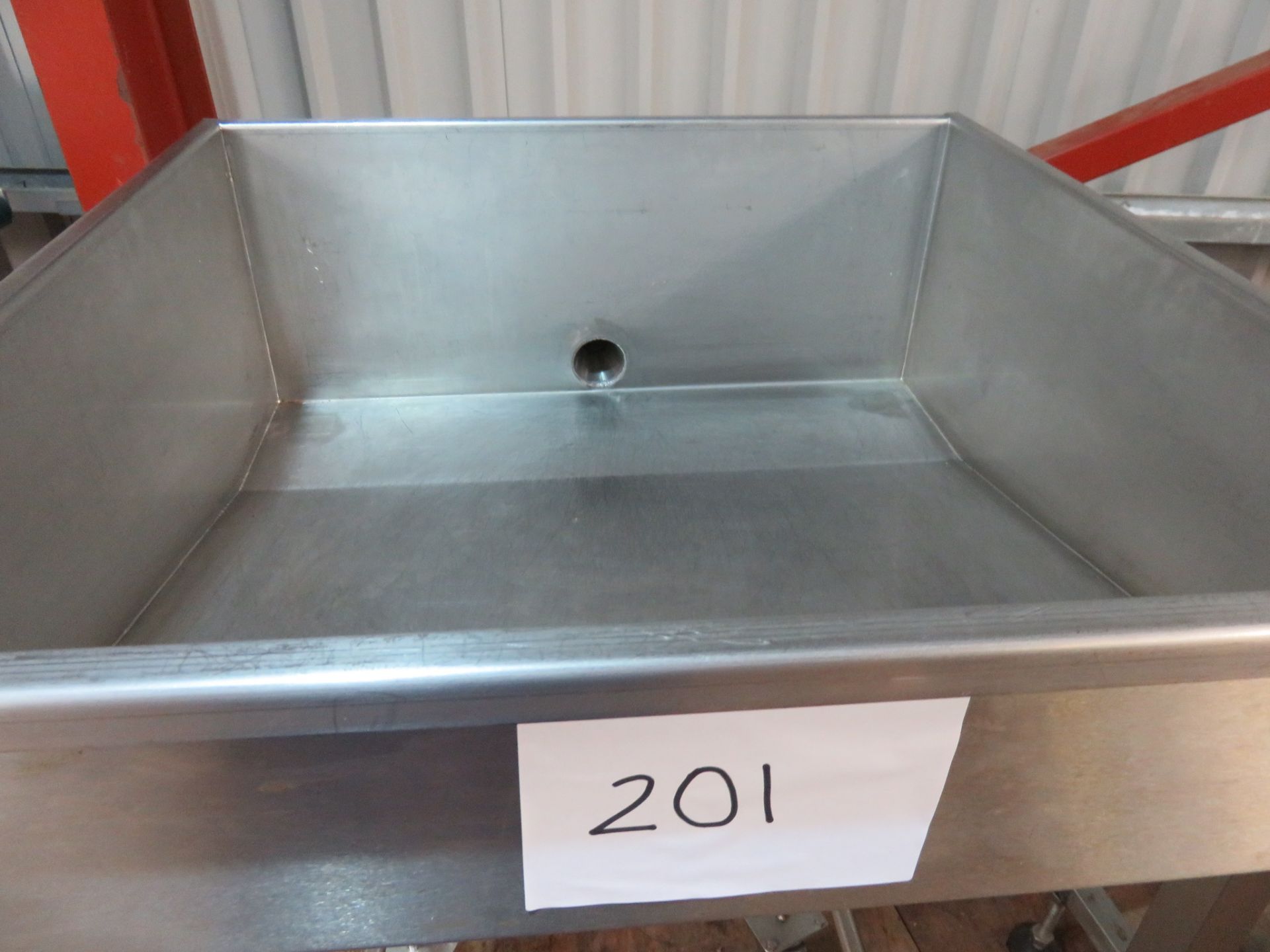 S/S SINK/DRAINER. - Image 3 of 3