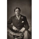 Photographs.- Downey (W. & D.) Mr. Oscar Wilde, carbon print, 1891 & a small group of photographic …