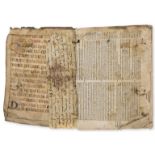 Bound in a medieval leaf.- Theodoretus, Bishop of Cyrus. De selectis scripturae divinae …