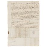 Wesley (Samuel) Autograph Letter signed "S. Westley" to William Gates complaining he has not …