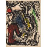 Marc Chagall (18897-1985) Carte de Voeux pour L'Année 1968 & 1972 (Mourlot 482, and 641)