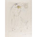 Salvador Dali (1904-1989) Venus et L'Amour (from Mythologie Nouvelle) (Field 1-8-D; M&L 483b)