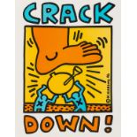 Keith Haring (1958-1990) (after) Crack Down!