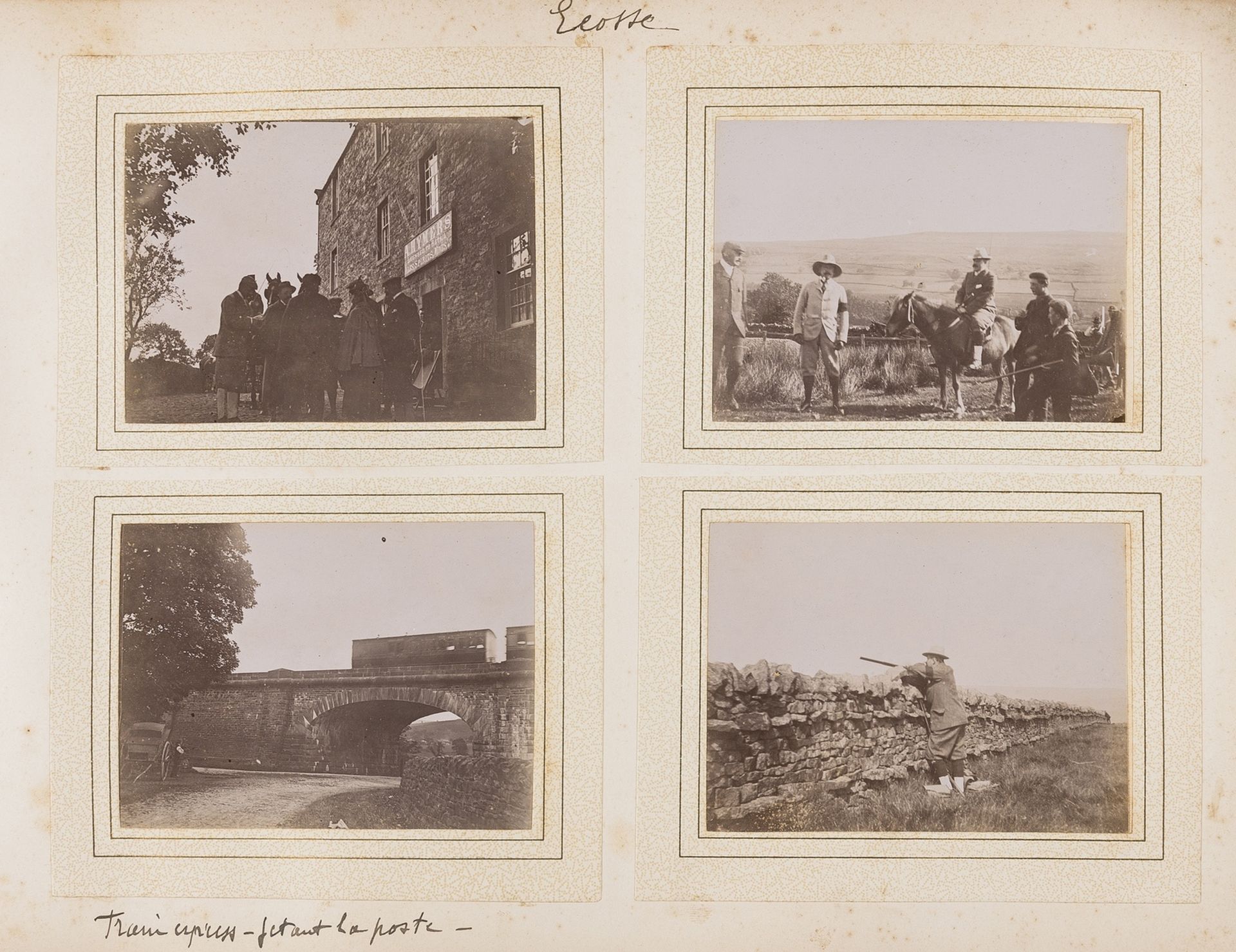 Field Sports.- Chateau de Bonnetable, 3 photograph albums comprising c.750 photographs, … - Image 5 of 5