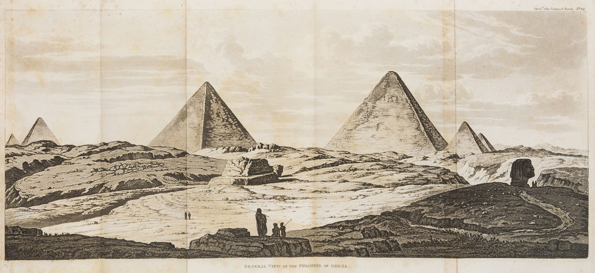 Voyages.- Forbin (Count de) Travels in Egypt, [1819] bound with McKeevor (Thomas) and Chevalier De …