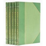 Decorative Arts.- [Sale Catalogue] Mentmore, 5 vol., bound in half green morocco, by Sangorski & …