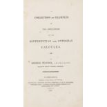 Babbage (Charles) Examples of the solutions of functional equations, Cambridge, 1820.