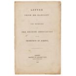 Babbage (Charles) Letter From Mr Babbage To The Members Of The British Association For The …