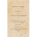 Babbage (Charles), John F.W. Herschel and George Peacock, translators. An Elementary Treatise on …