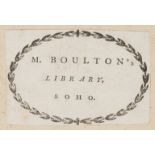 Boulton (Matthew).- Memoirs of the Royal Society, being a new abridgement of the Philosophical …