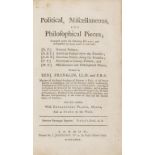 Franklin (Benjamin) Political, miscellaneous, and philosophical pieces; arranged under the …