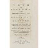 Boulton (Matthew).- Young (Arthur) A Tour in Ireland, 2 vol., second edition, by H. Goldney, 1780; …