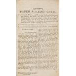 Cobbett (William) Paper against Gold, 15 numbers in 1 vol., 1817; and 5 others similar (6)