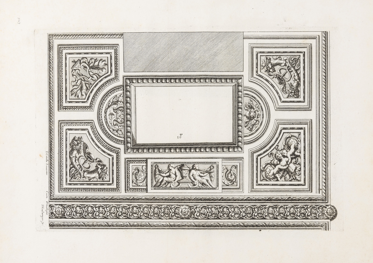 Silver.- Masson. Nouveaux Desseins pour graver sur l'orfeverie..., 6 engraved plates, bound with … - Image 3 of 6