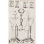 Silver.- Rentrop (Wilhelm) [Silberwaaren Fabrick], 32 lithographed plates of silverware, Altena …