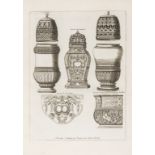 Silver.- Masson. Nouveaux Desseins pour graver sur l'orfeverie..., 6 engraved plates, bound with …