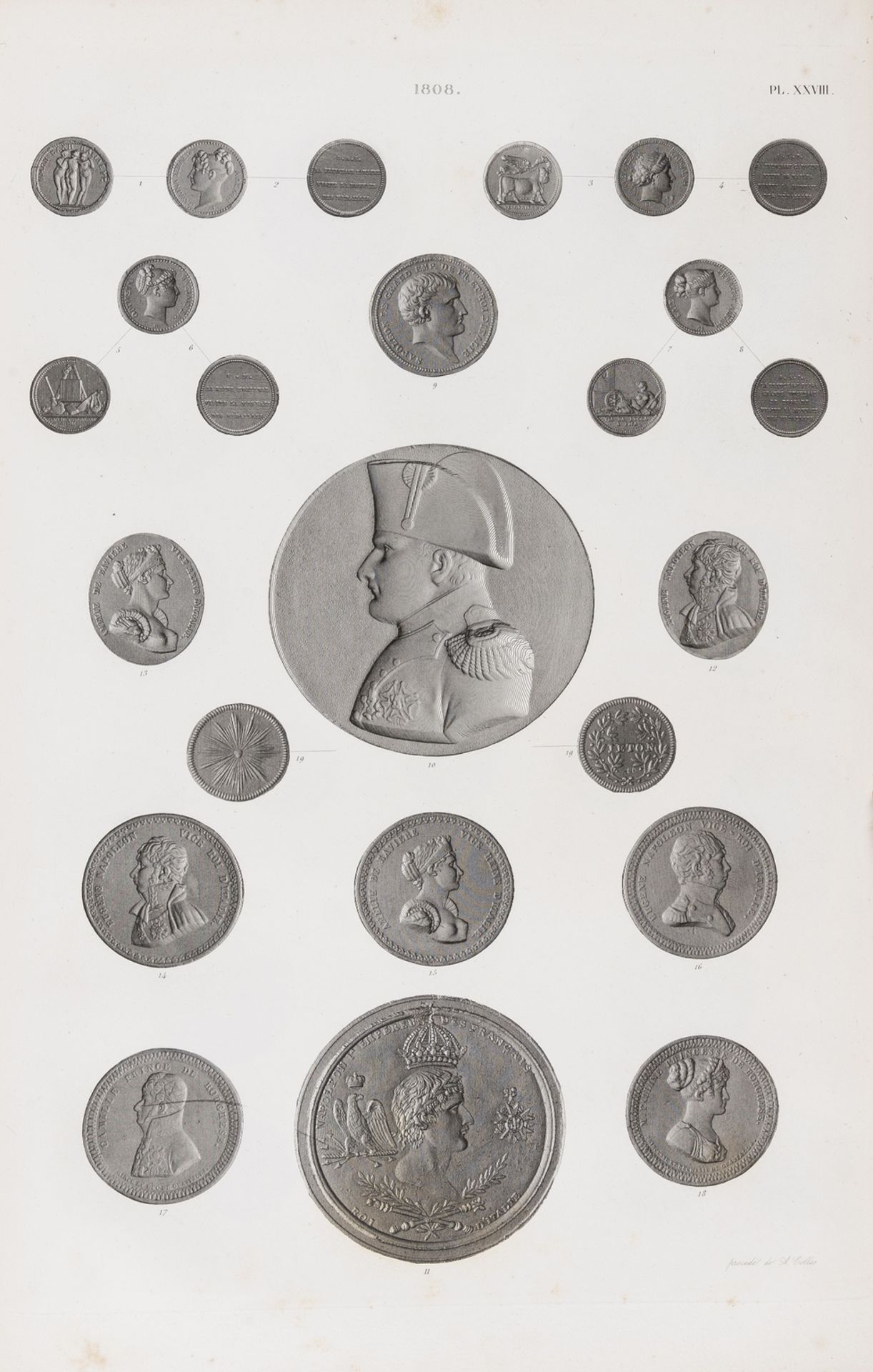 Numismatics.- Medals.- Edwards (Edward, editor) The Napoleon Medals: A Complete Series of the …